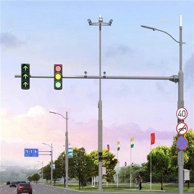 Tiang Lalu Lintas Baja